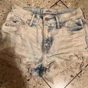 Hollister jean shorts